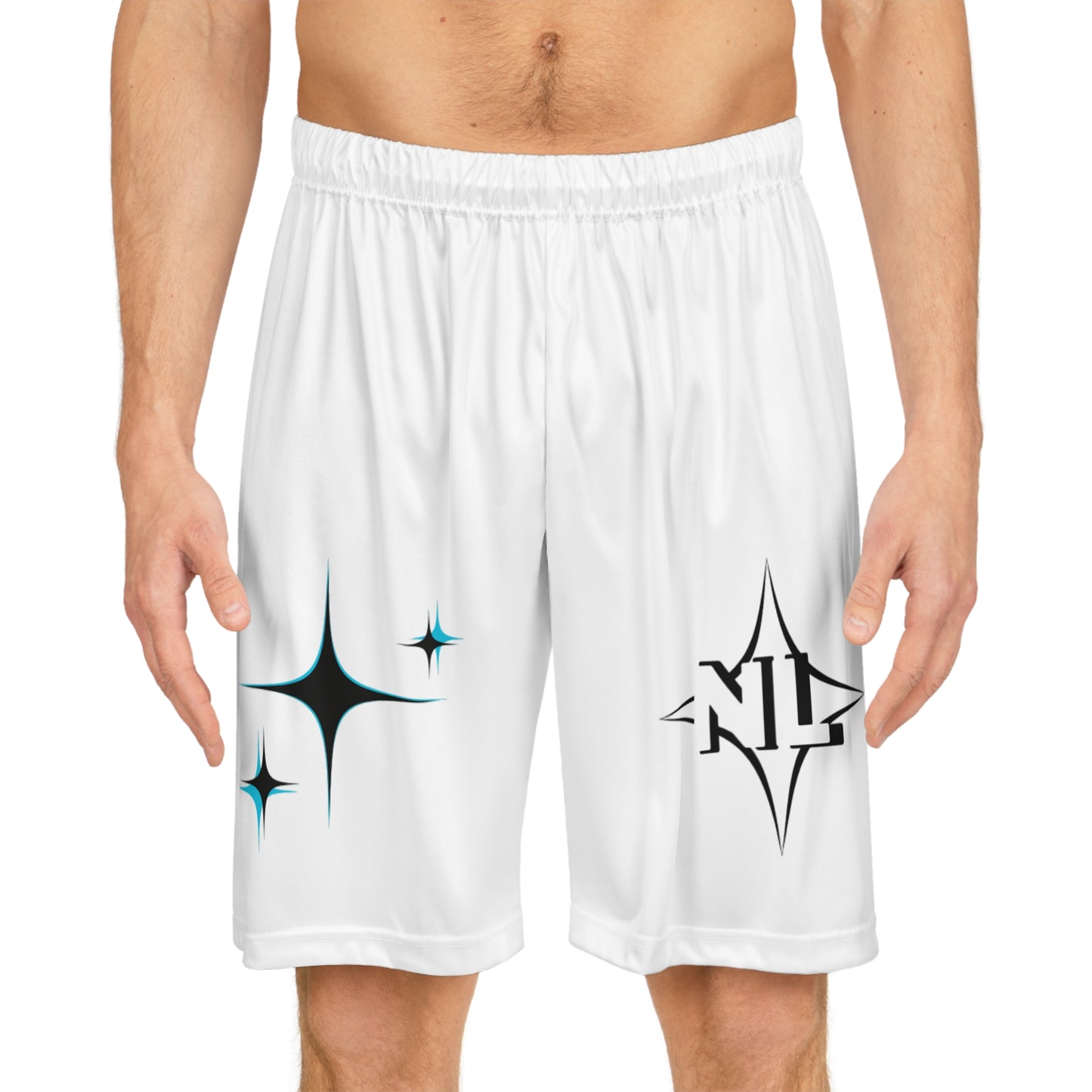 NL star shorts (white)