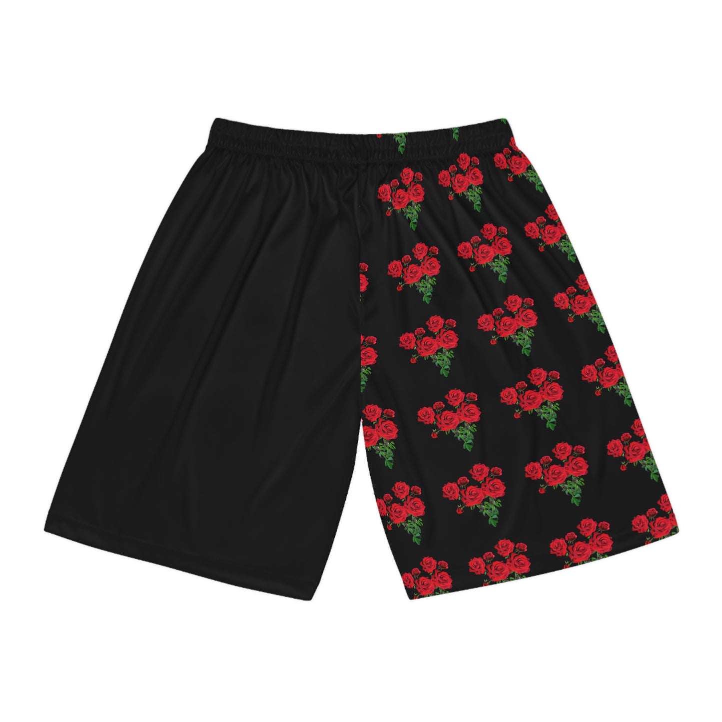 rose shorts (black)