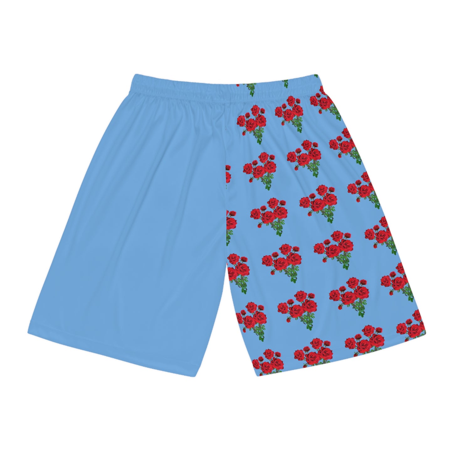 rose shorts (blue)