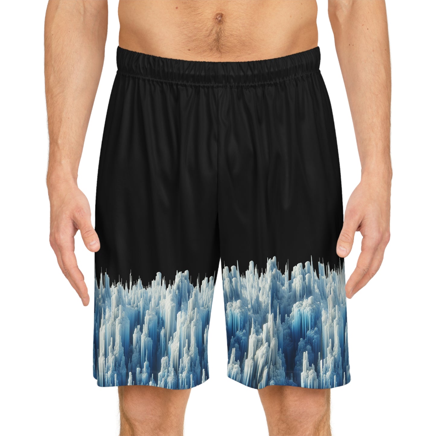 icicle shorts (black)