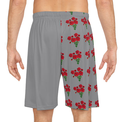 rose shorts (grey)