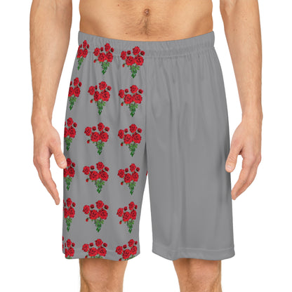 rose shorts (grey)