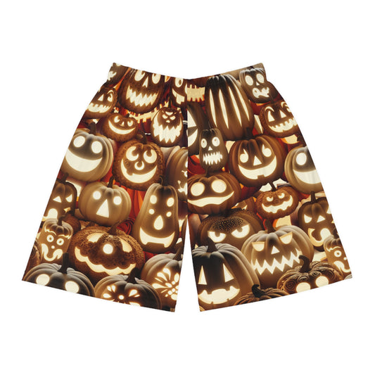 Jack o lantern shorts