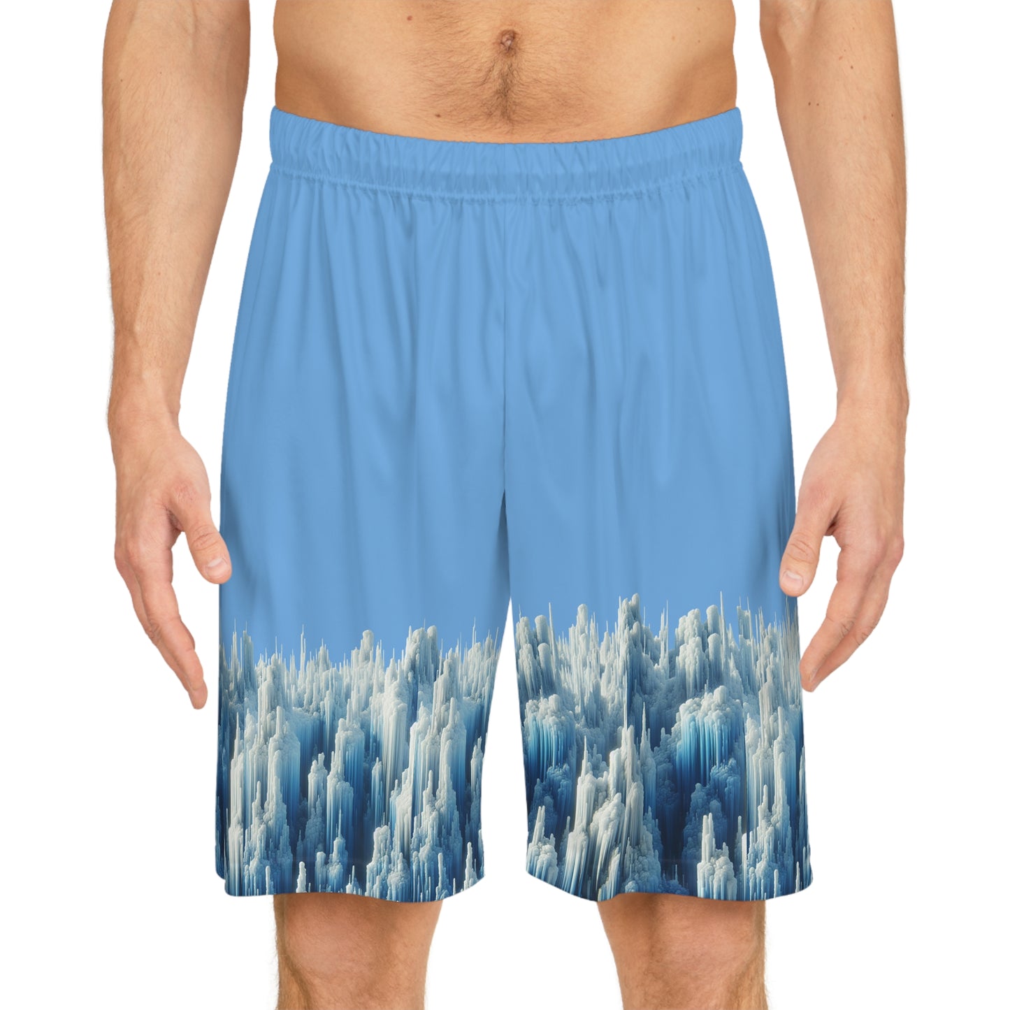 icicle shorts (blue)